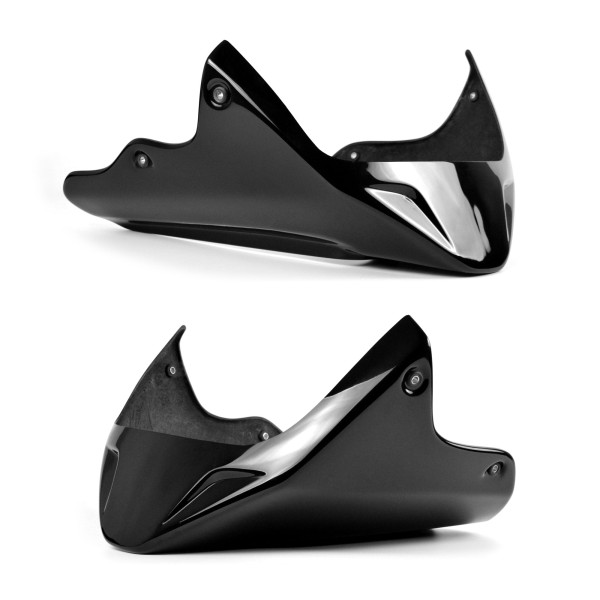 Pyramid Plastics Pyramid belly pan (oil-cooled model only) | gloss black | suzuki gsf 650 bandit 2005>2006